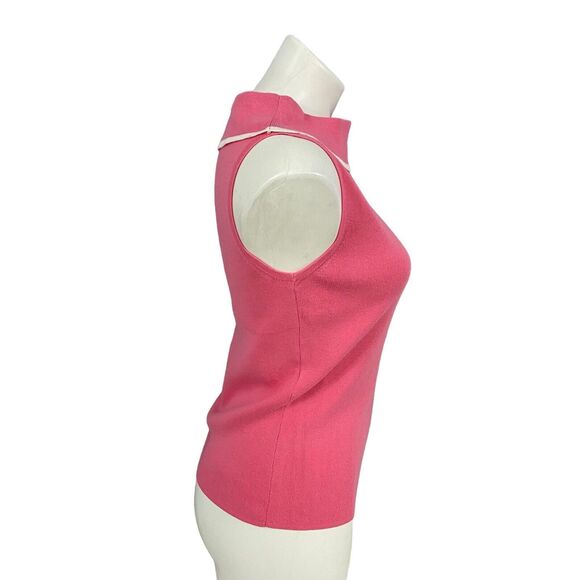 Designers Originals Top Womens Small Pink Sweater Swank Shell Work Officecore - Picture 9 of 15